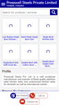 Mobile Screenshot of pressfabsinks.com